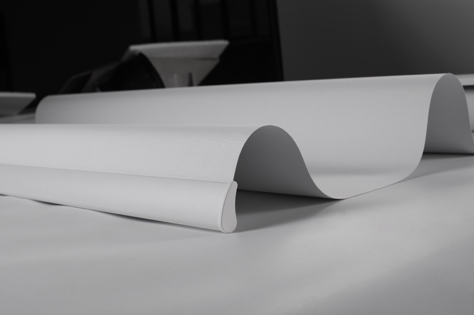 Soft filtered light through alternating bands